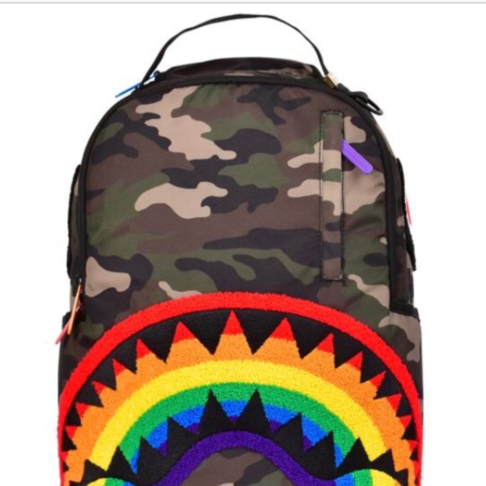 Sprayground rainbow backpack brand new